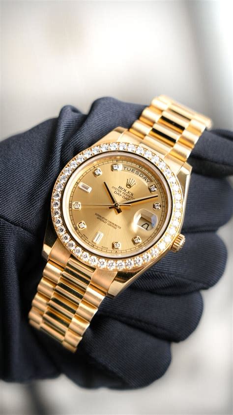 rolex day date 41mm roman numerals diamonds|Rolex Day-Date 41mm discontinued.